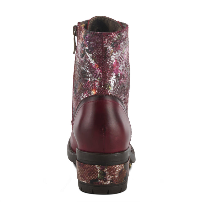 L'ARTISTE MARTY-MET WOMEN BOOTS  - Bordeaux Multi
