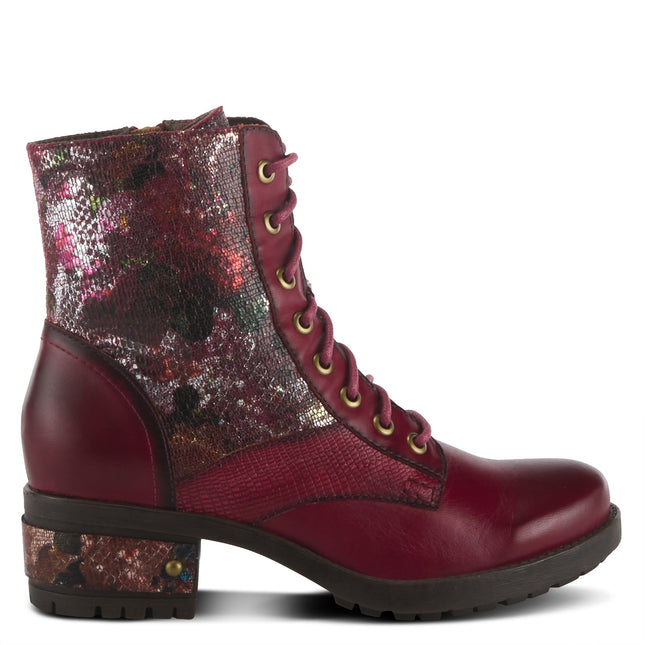 L'ARTISTE MARTY-MET WOMEN BOOTS  - Bordeaux Multi