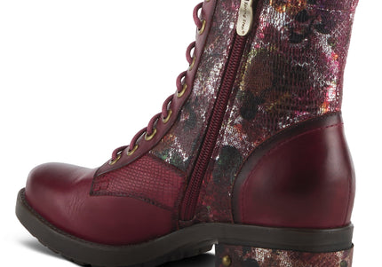 L'ARTISTE MARTY-MET WOMEN BOOTS  - Bordeaux Multi