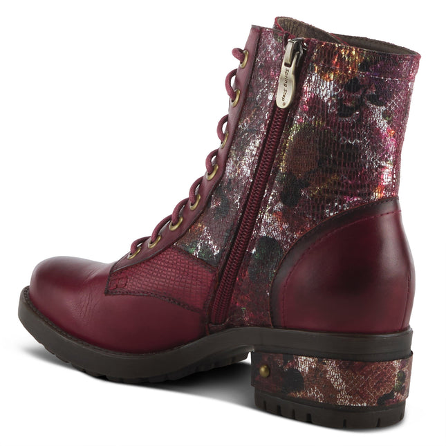 L'ARTISTE MARTY-MET WOMEN BOOTS  - Bordeaux Multi