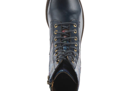L'ARTISTE MARTY-MET WOMEN BOOTS  - Navy Multi