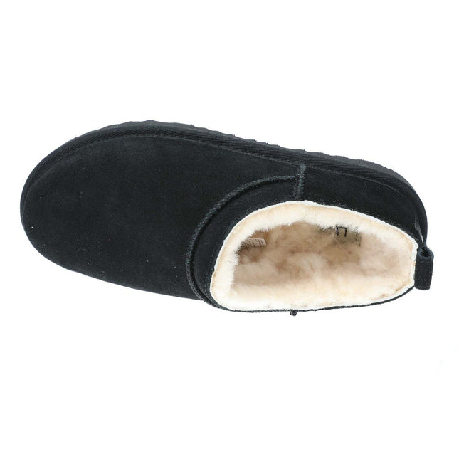 UGG CLASSIC MICRO YOUTH CLOGS - Black