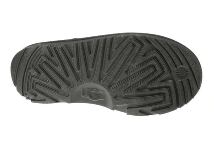 UGG CLASSIC MICRO YOUTH CLOGS - Black