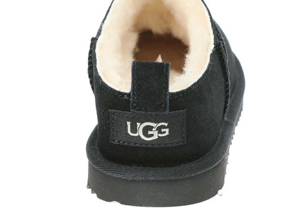 UGG CLASSIC MICRO YOUTH CLOGS - Black