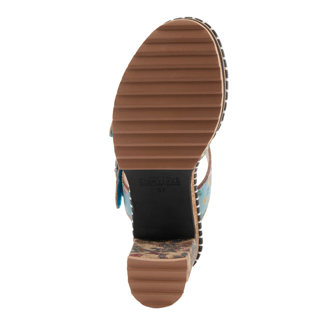 L'ARTISTE MILEMARKER WOMEN SANDALS - Blue Multi