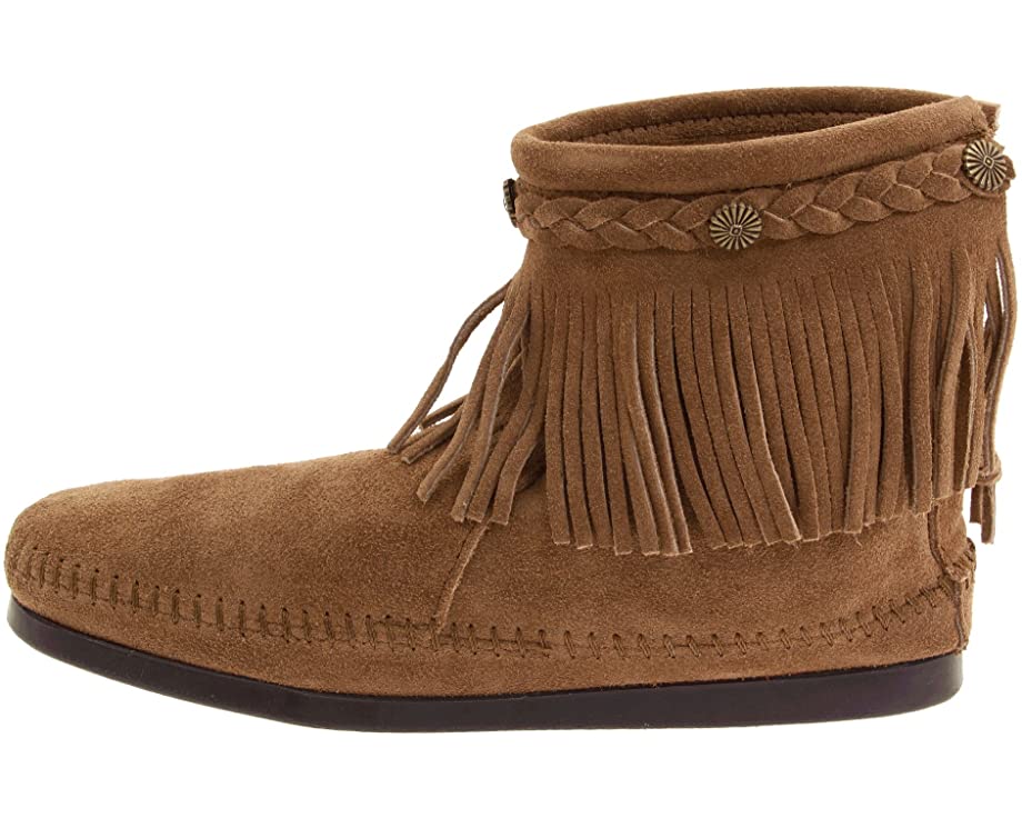 MINNETONKA DOUBLE FRINGE SIDE ZIP