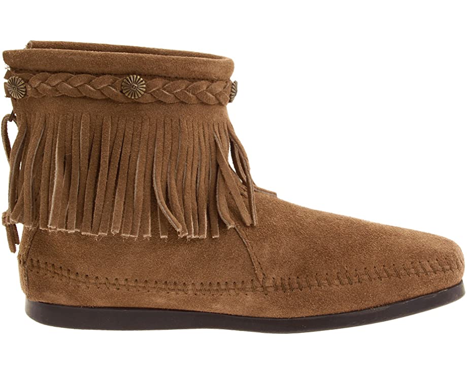 MINNETONKA DOUBLE FRINGE SIDE ZIP