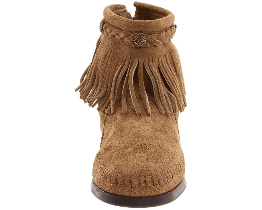 MINNETONKA DOUBLE FRINGE SIDE ZIP