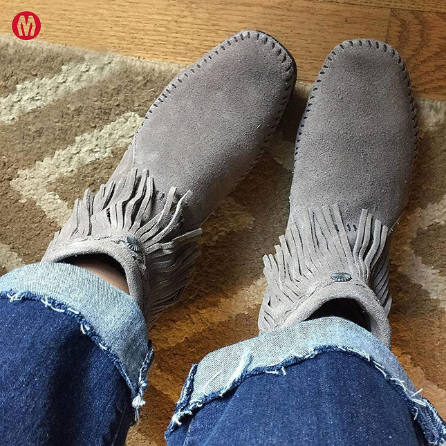MINNETONKA HI TOP BACK ZIP WOMEN BOOTS