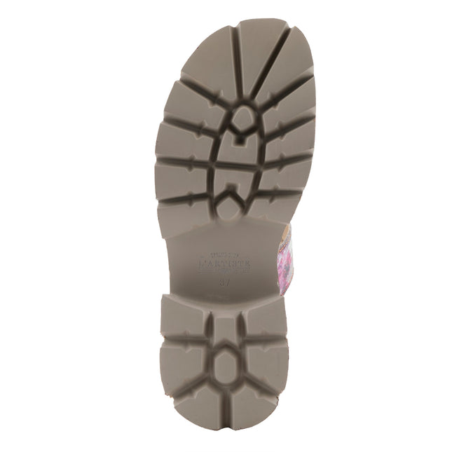 L'ARTISTE MYRINA WOMEN SANDALS - Plum Multi