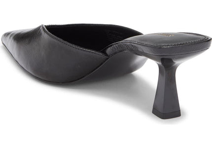 STEVE MADDEN MOD WOMEN MULES - Black Crinkle