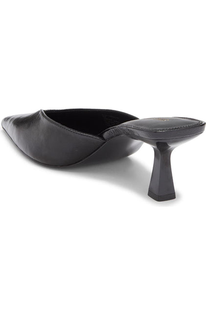 STEVE MADDEN MOD WOMEN MULES - Black Crinkle
