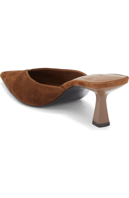 STEVE MADDEN MOD WOMEN MULES - Brown Suede
