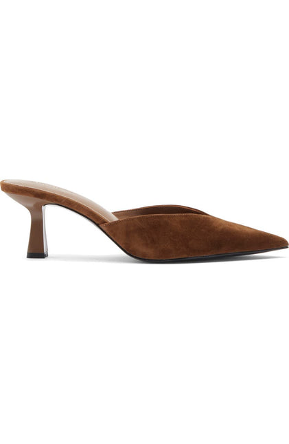 STEVE MADDEN MOD WOMEN MULES - Brown Suede