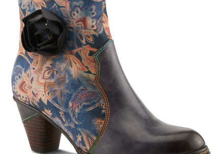 L'ARTISTE NAIMA WOMEN BOOTS  - Blue Multi