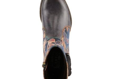 L'ARTISTE NAIMA WOMEN BOOTS  - Blue Multi