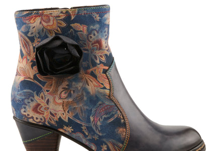 L'ARTISTE NAIMA WOMEN BOOTS  - Blue Multi