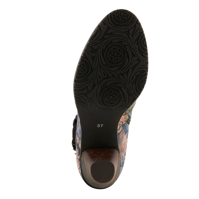 L'ARTISTE NAIMA WOMEN BOOTS  - Blue Multi