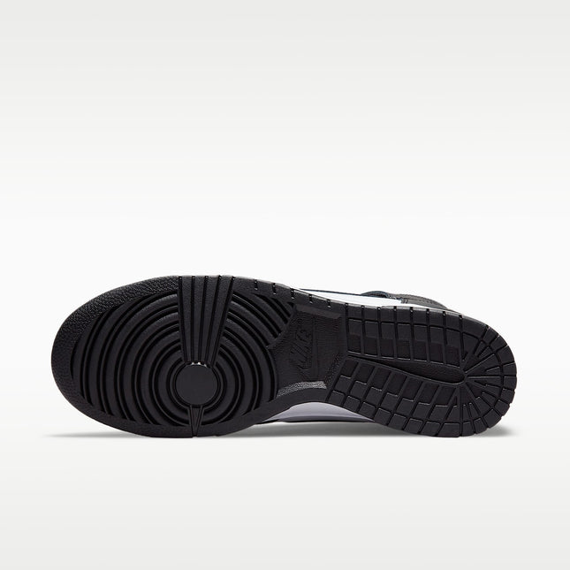 NIKE DUNK HI RETRO MEN SNEAKERS - White/Black/Total Orange