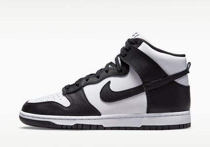 NIKE DUNK HI RETRO MEN SNEAKERS - White/Black/Total Orange