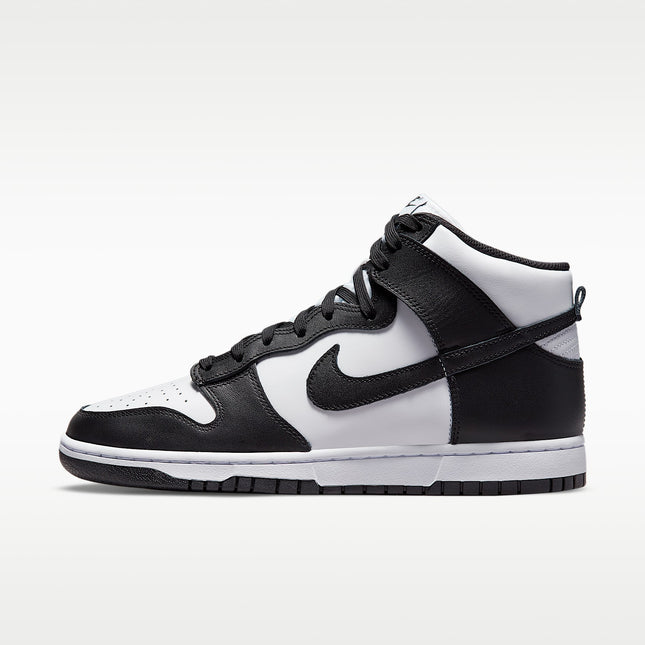 NIKE DUNK HI RETRO MEN SNEAKERS - White/Black/Total Orange