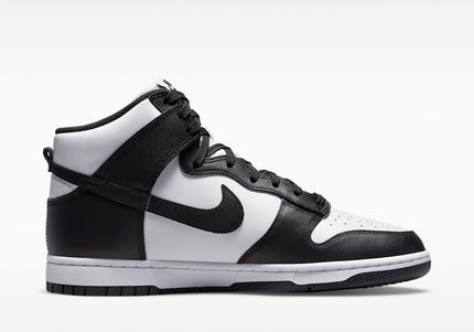 NIKE DUNK HI RETRO MEN SNEAKERS - White/Black/Total Orange