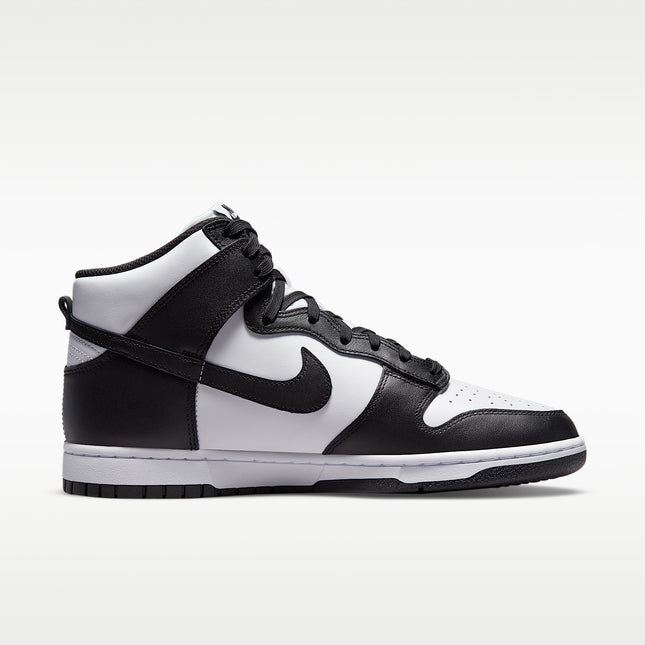 NIKE DUNK HI RETRO MEN SNEAKERS - White/Black/Total Orange