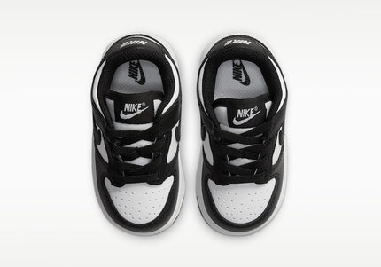 NIKE NIKE DUNK LOW TODDLER SNEAKER - White/Black