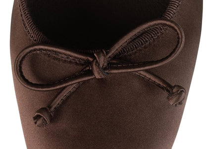 JEFFREY CAMPBELL NYMPHA WOMEN HEELS Brown Satin