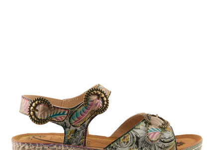 L'ARTISTE OFFTRAK WOMEN SANDALS - Grey Multi