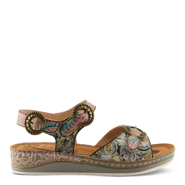L'ARTISTE OFFTRAK WOMEN SANDALS - Grey Multi