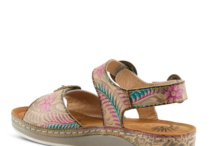 L'ARTISTE OFFTRAK WOMEN SANDALS - Grey Multi