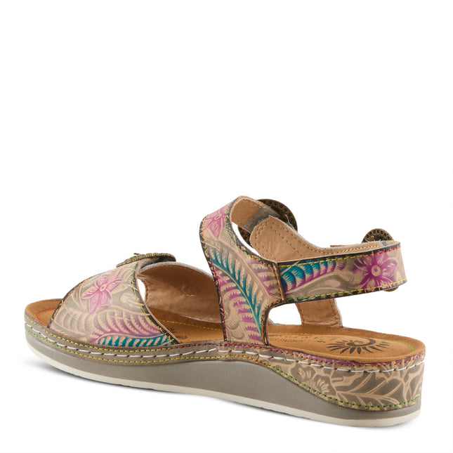 L'ARTISTE OFFTRAK WOMEN SANDALS - Grey Multi