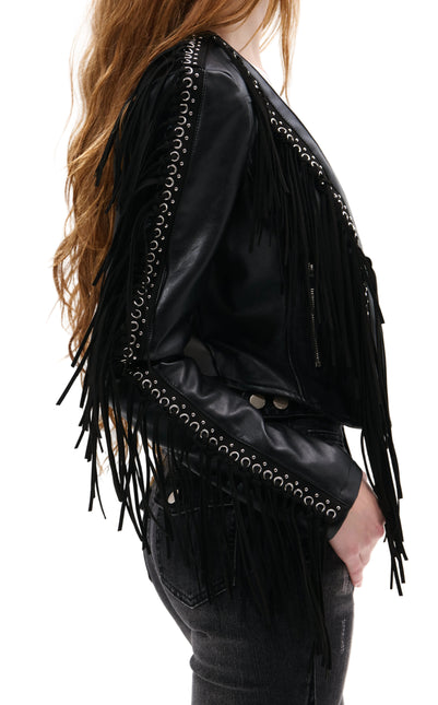 AZALEA WANG OLIVIER WOMEN COATS - Black