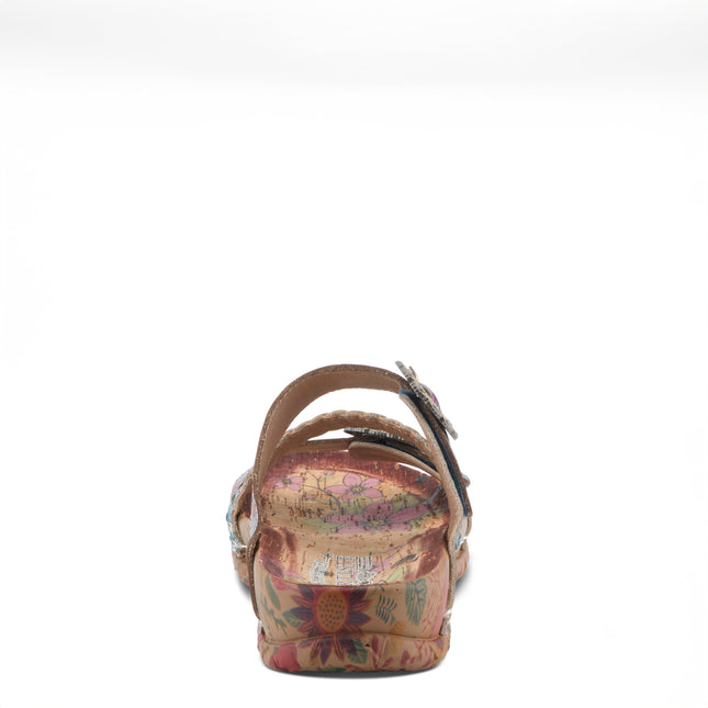 L'ARTISTE ONTHEROAD WOMEN SANDALS - Blue Multi