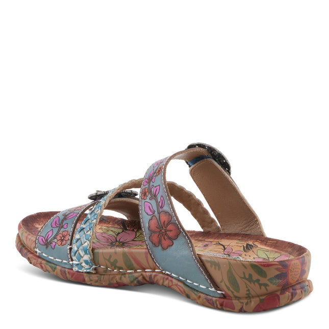 L'ARTISTE ONTHEROAD WOMEN SANDALS - Blue Multi