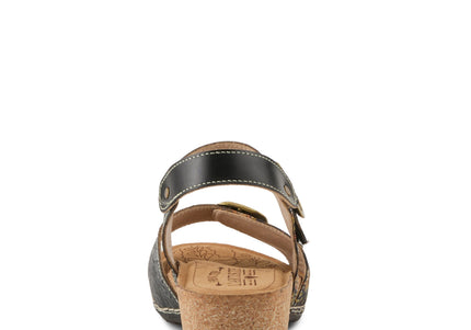 L'ARTISTE OSUNA WOMEN SANDALS - Black Multi