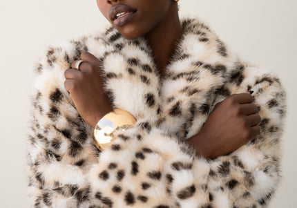 AZALEA WANG PEPPER WOMEN COATS - Tan Multi