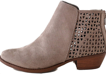 QUPID SOCHI-156 Perforated Bootie NYCK - New York City Kicks