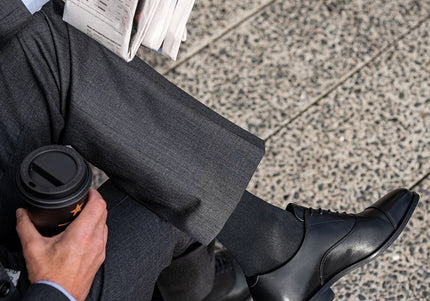 AMBERJACK THE REGENT  MEN SHOES - Obsidian