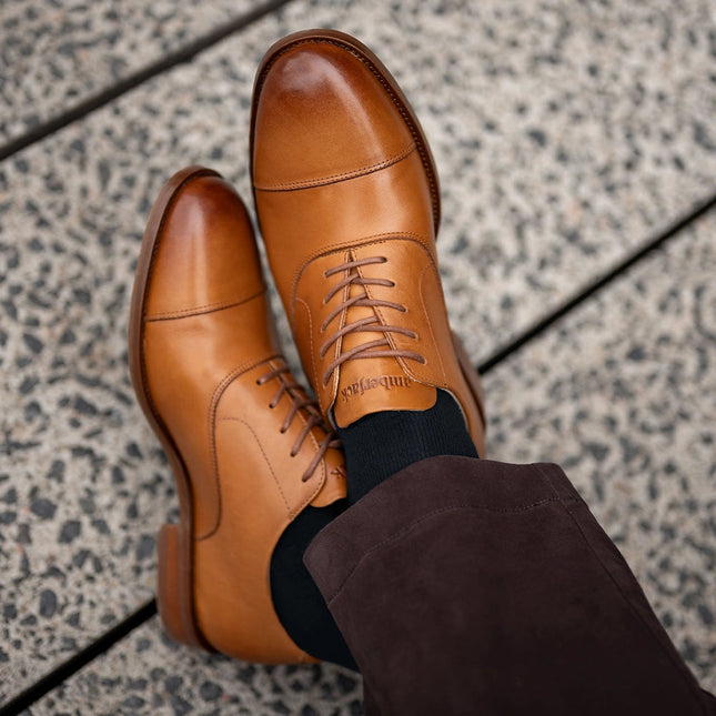 AMBERJACK THE REGENT  MEN SHOES - Honey