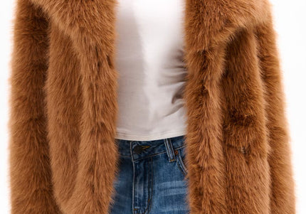 AZALEA WANG REGINA WOMEN COATS - Tan