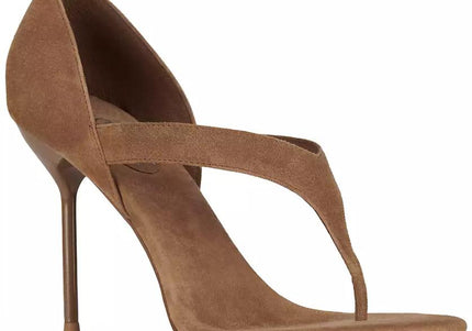 JEFFREY CAMPBELL RHIAN WOMEN HEELS Tan Suede