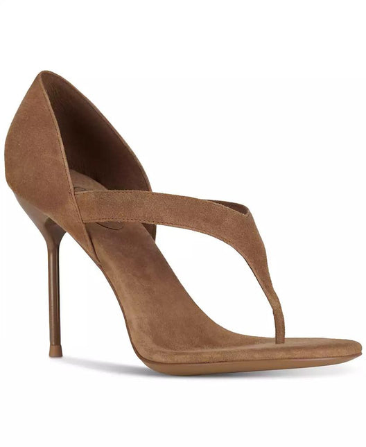 JEFFREY CAMPBELL RHIAN WOMEN HEELS Tan Suede