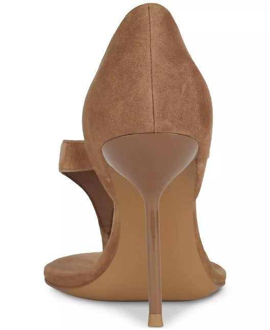 JEFFREY CAMPBELL RHIAN WOMEN HEELS Tan Suede