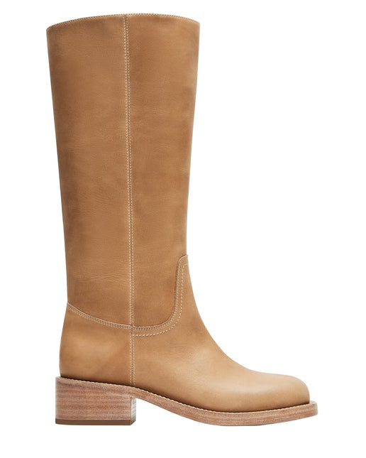STEVE MADDEN RIGGS WOMEN BOOTS - Banana Leather