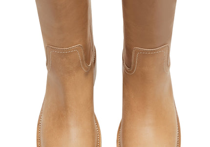 STEVE MADDEN RIGGS WOMEN BOOTS - Banana Leather