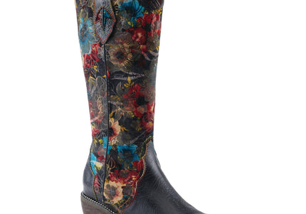L'ARTISTE RODEOQUEEN-VIV WOMEN BOOTS  - Black Multi