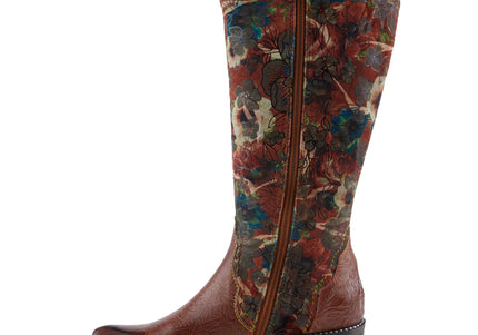 L'ARTISTE RODEOQUEEN-VIV WOMEN BOOTS  - Brown Multi
