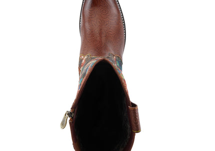 L'ARTISTE RODEOQUEEN-VIV WOMEN BOOTS  - Brown Multi